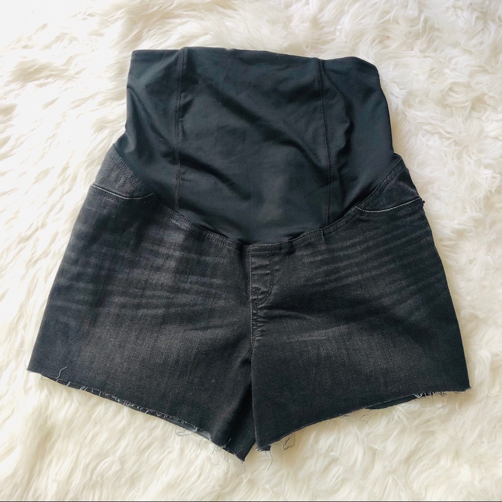 ISABEL MATERNITY Denim Shorts Black Size 6 - Picture 8 of 8